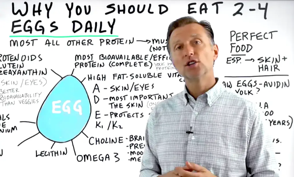 Dr. Eric Berg Eggs 