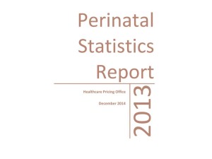 perinatal report 2013
