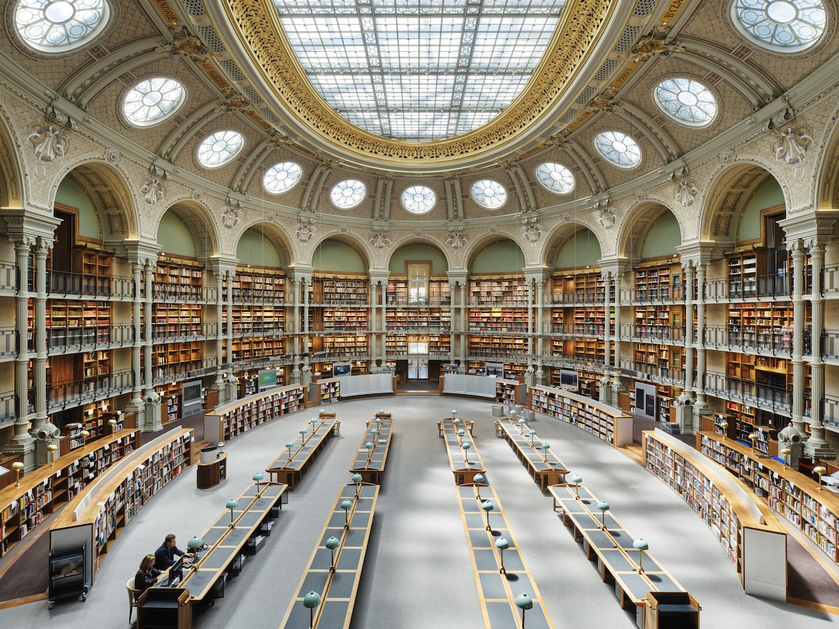 Oval Room at Bibliothque Nationale de France