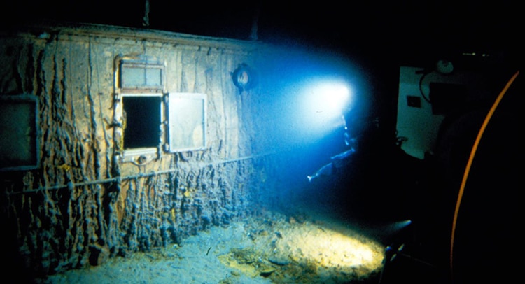 Footage of the Wreck From First Submersible Dives to RMS Titanic Revealed