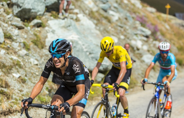 Richie Porte on the Mountains Roads - Tour de France 2015
