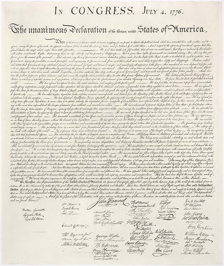 A Man Found a Declaration of Independence Inside a Four Dollar Painting